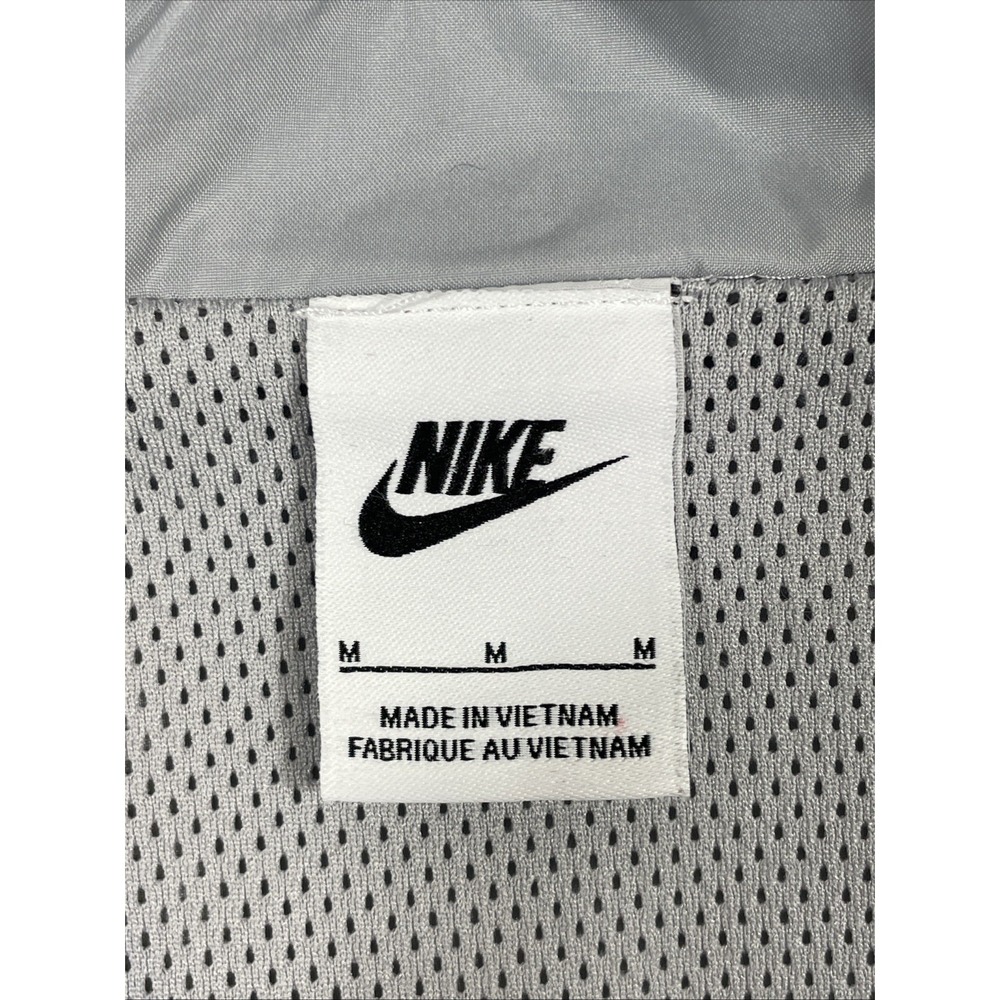 Nike Sportswear Rind Runner Anorak Jacket Mens Size Medium Unlined Gray DQ4910 - Picture 9 of 14